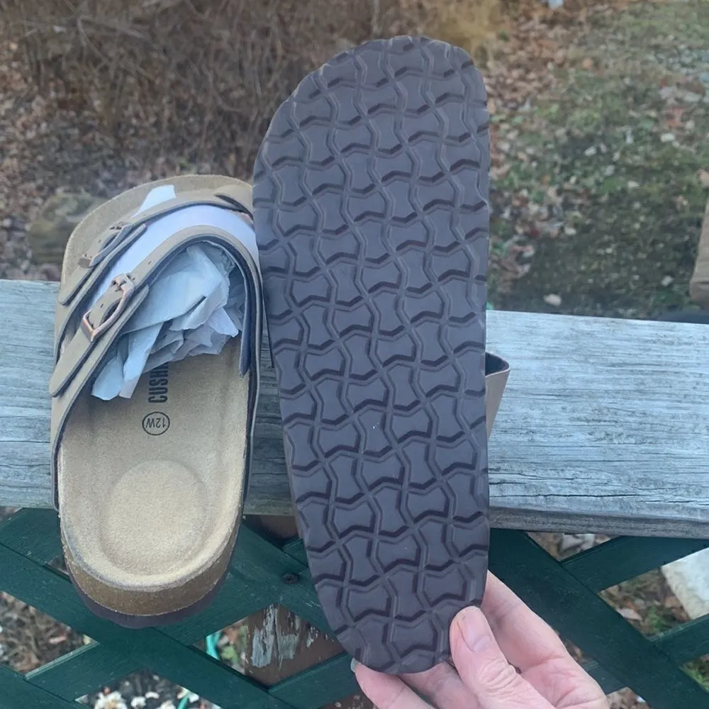 Cusionaire Luna Cork Footbed Sandal Sz 12W NWOT - Image 4