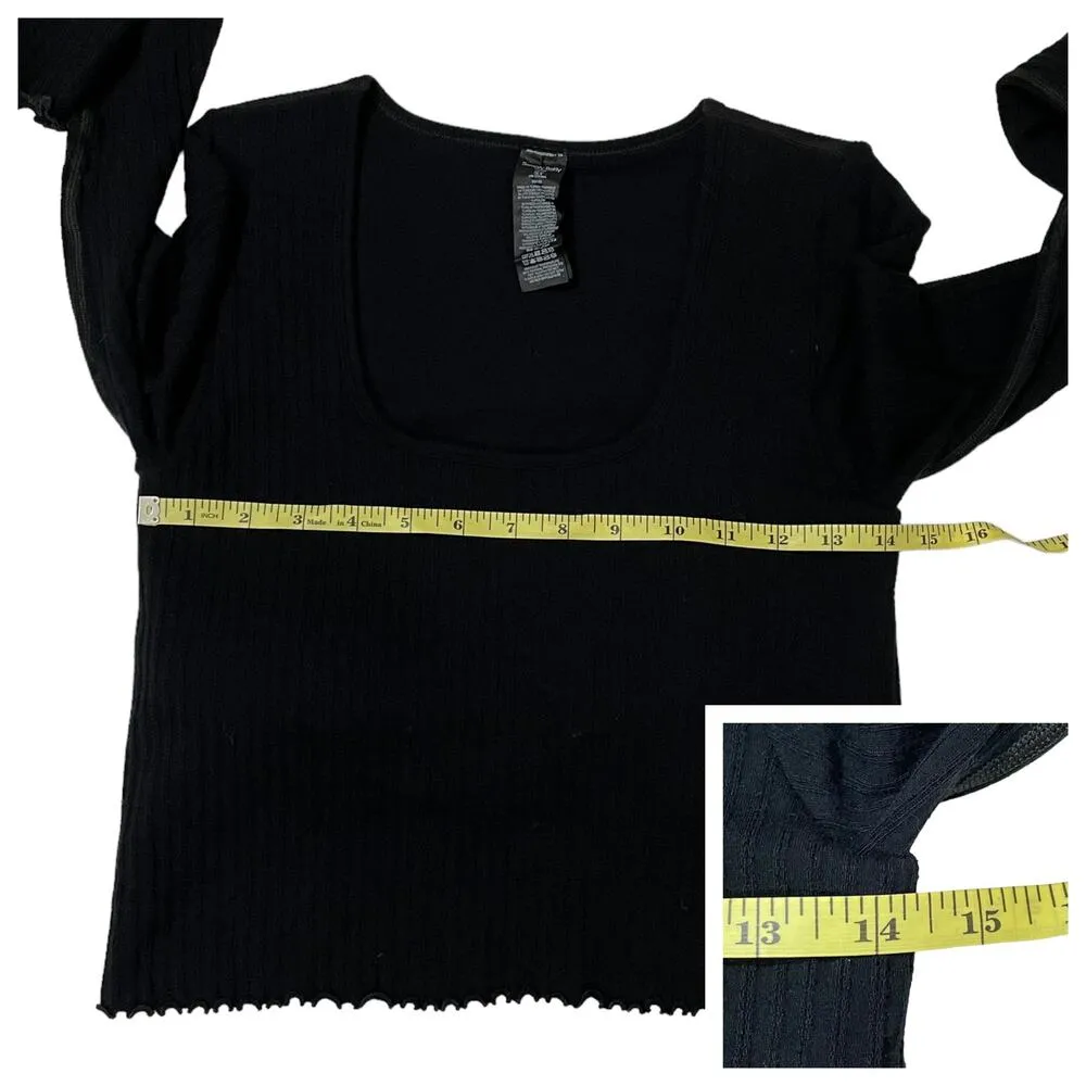 Sweaty Betty Mindful Seamless Long Sleeve Top - Black - 8 - Image 7