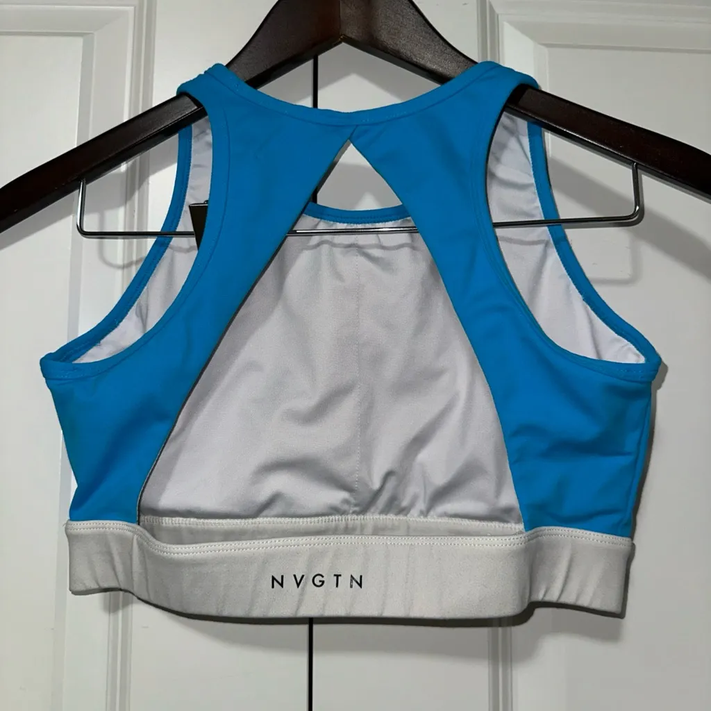 NVGTN Open Back Stretch Sports Bra M - Image 4