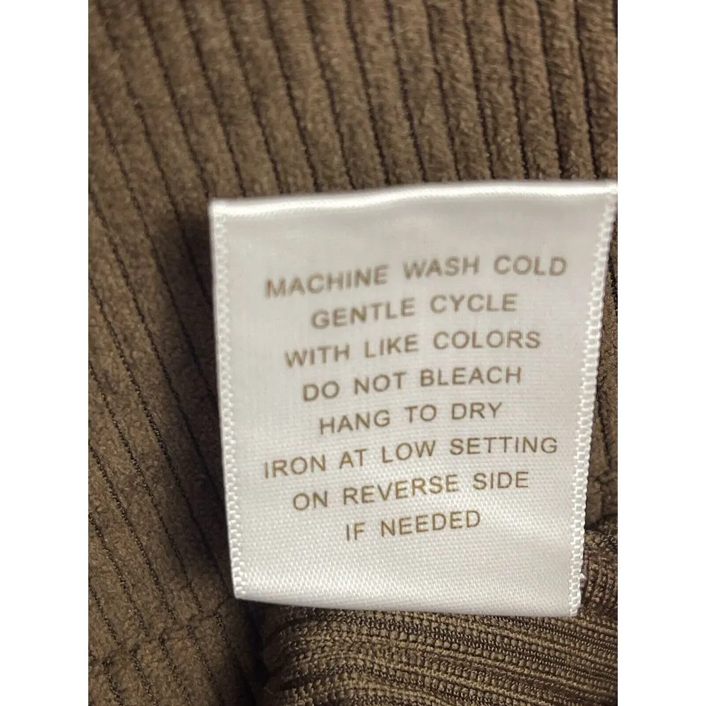 Riley And James Corduroy‎ Jumper Dress XL Brown - Image 8