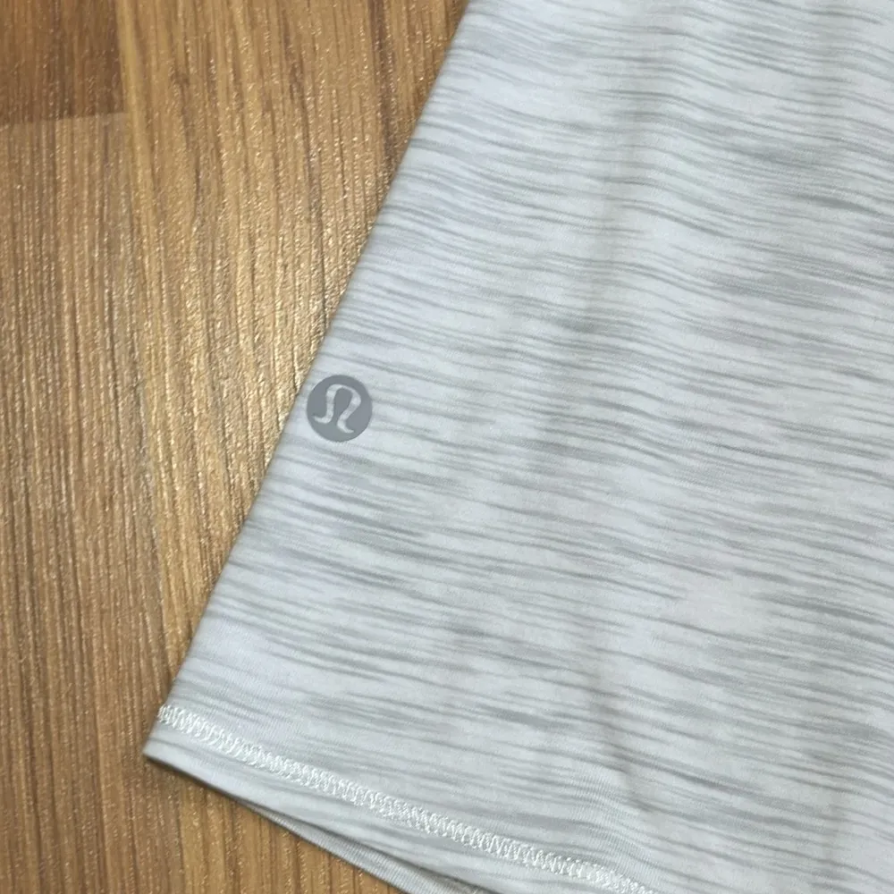 Lululemon All Tied Up Tank | Heather White Sz:2-4 PTP: 16” EUC - Image 6