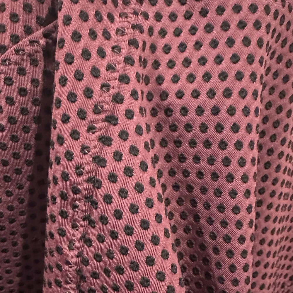 🔵 SALE 3/$25 Intimately Free People BodyCon Purple Black Polkadot Mini Dress L - Image 3