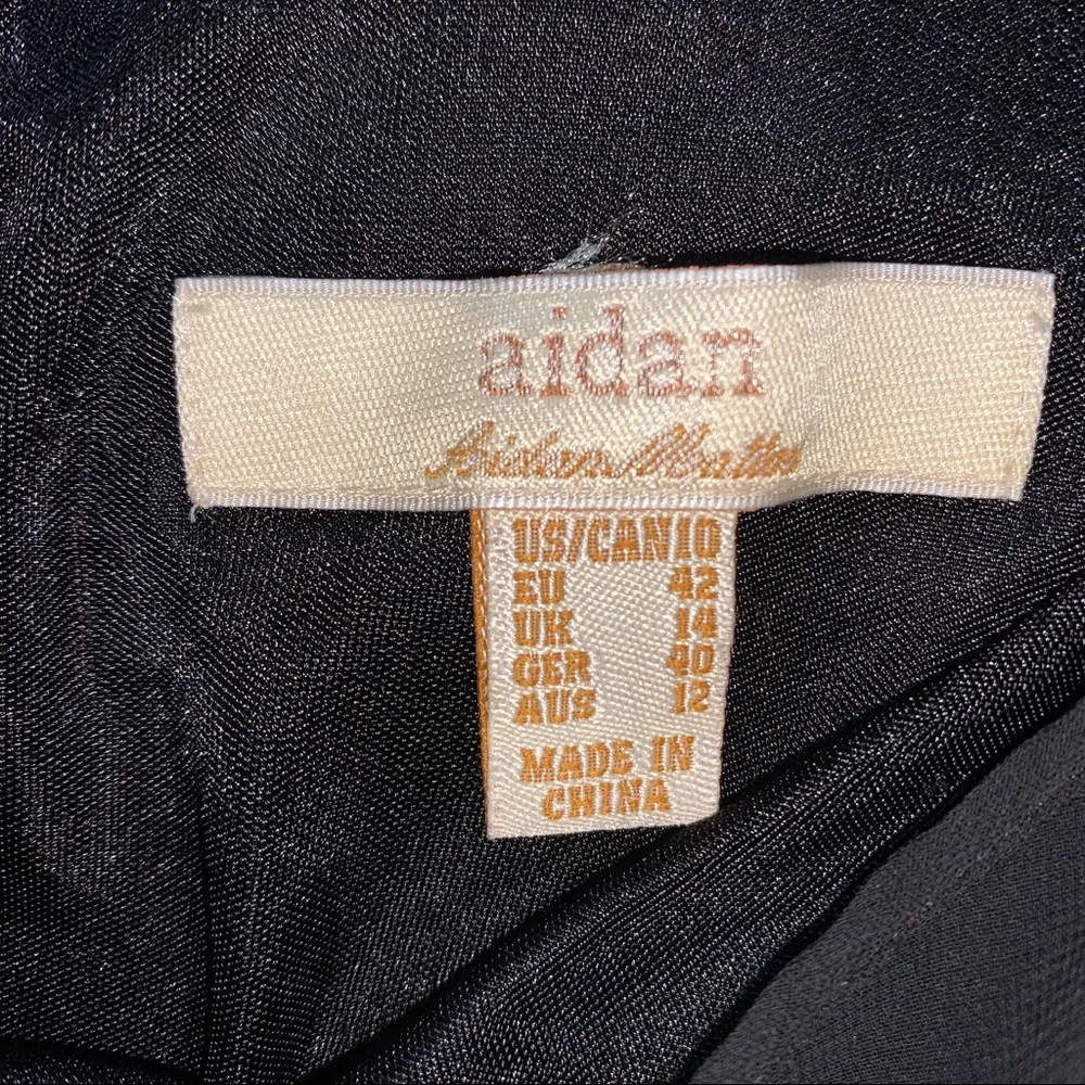 Aidan by Aidan Mattox Sequin Skirt Blouson Dress - Image 5