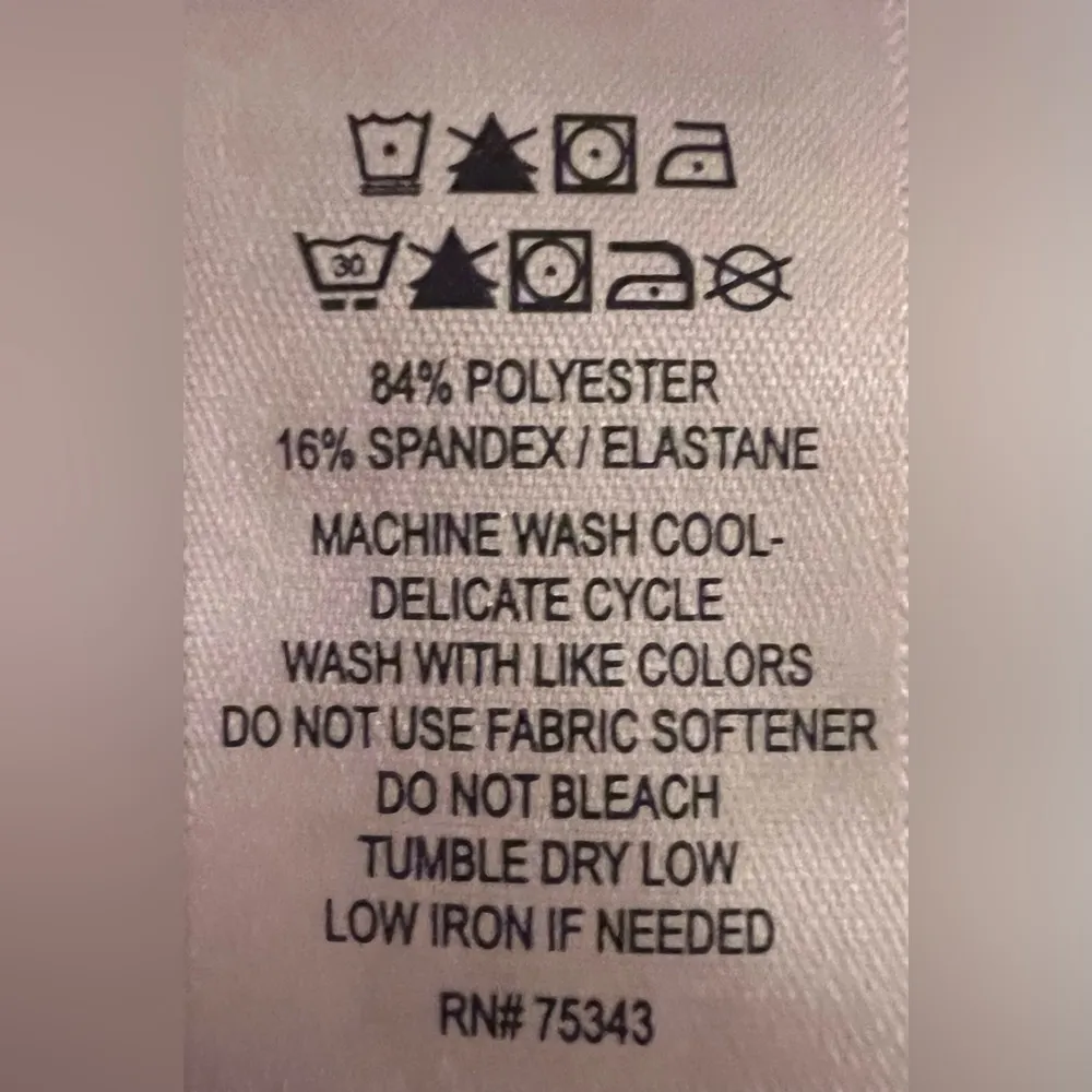 Tommy Bahama Women's Golf Deco Leaf Print Stretch Sleeveless Polo Shirt Sz Large - Image 11