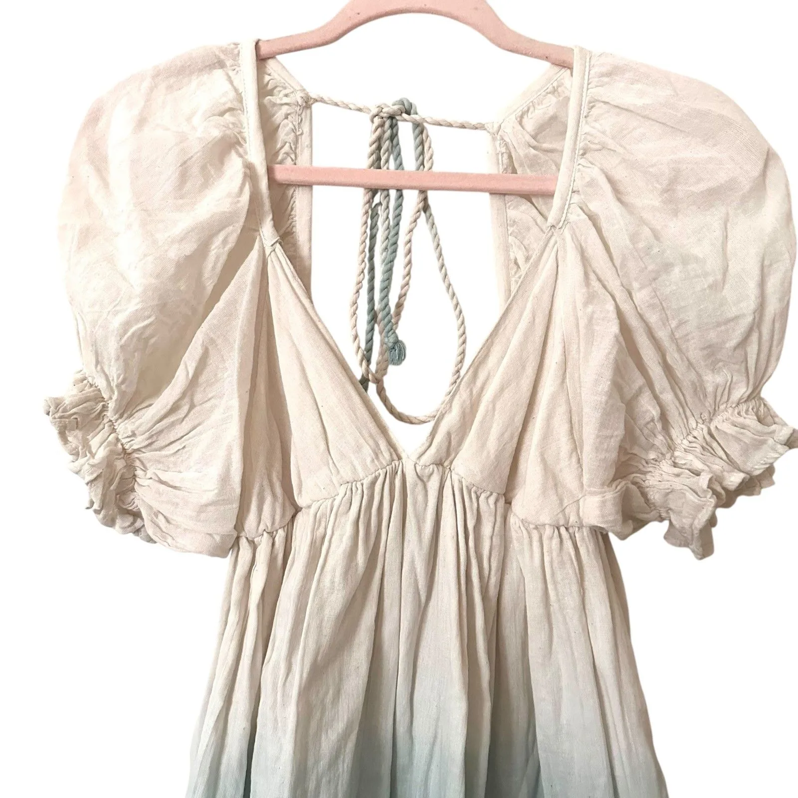 JEN'S PIRATE BOOTY Kalina Tie‎ Dye Babydoll Mini Dress M/L - Image 3