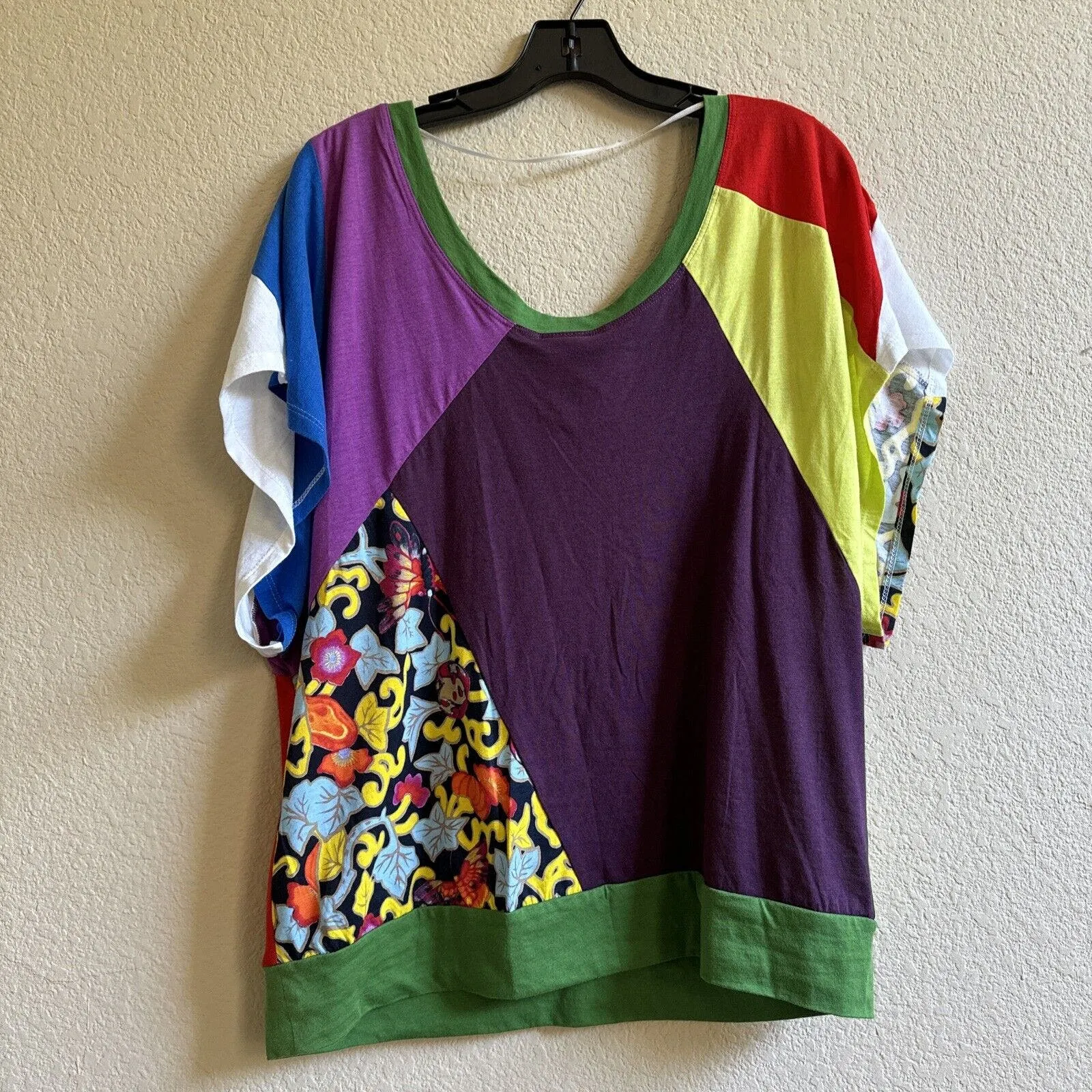 PUMA Africa Lifestyle Collection Womens 2010 Kehinde Pieced Top SZ‎ XL - Image 6