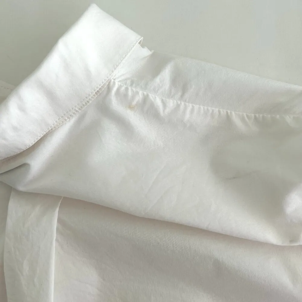 Armani Jeans Button Up in White Size 48 / 12 - Image 11