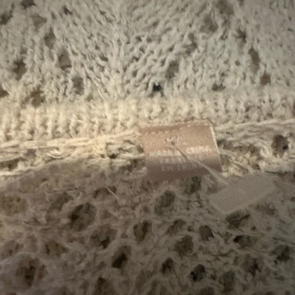 Anthropologie Knitted & Knotted Embroidered Launa Poncho Sweater - Image 5