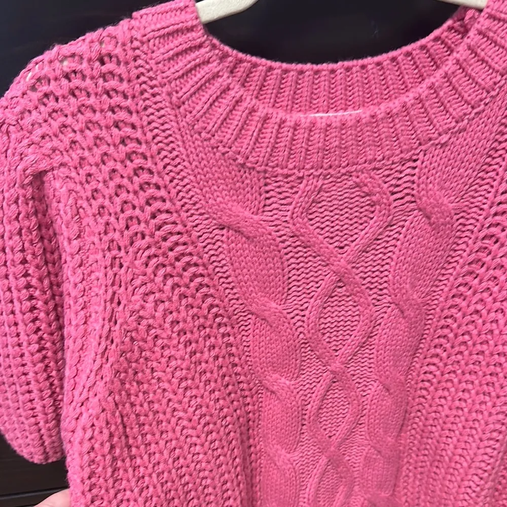 Pink vestique sweater top - Image 5