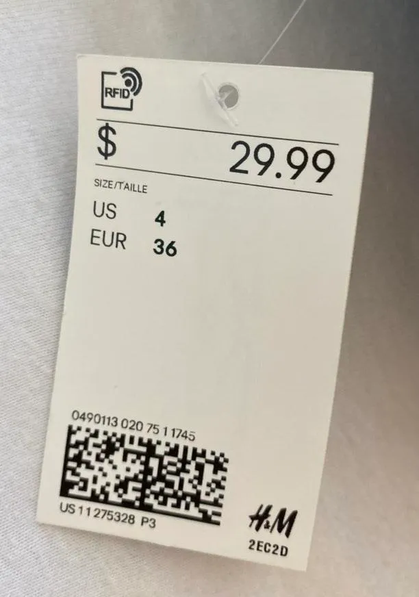 H&M Denim Cutoff Shorts - Image 2