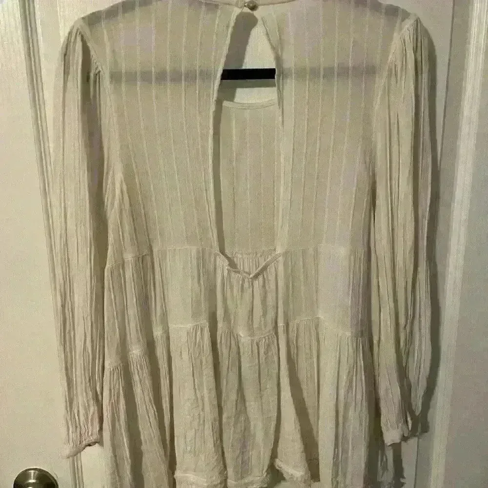 American Eagle long sleeve boho babydoll‎ top - Image 2