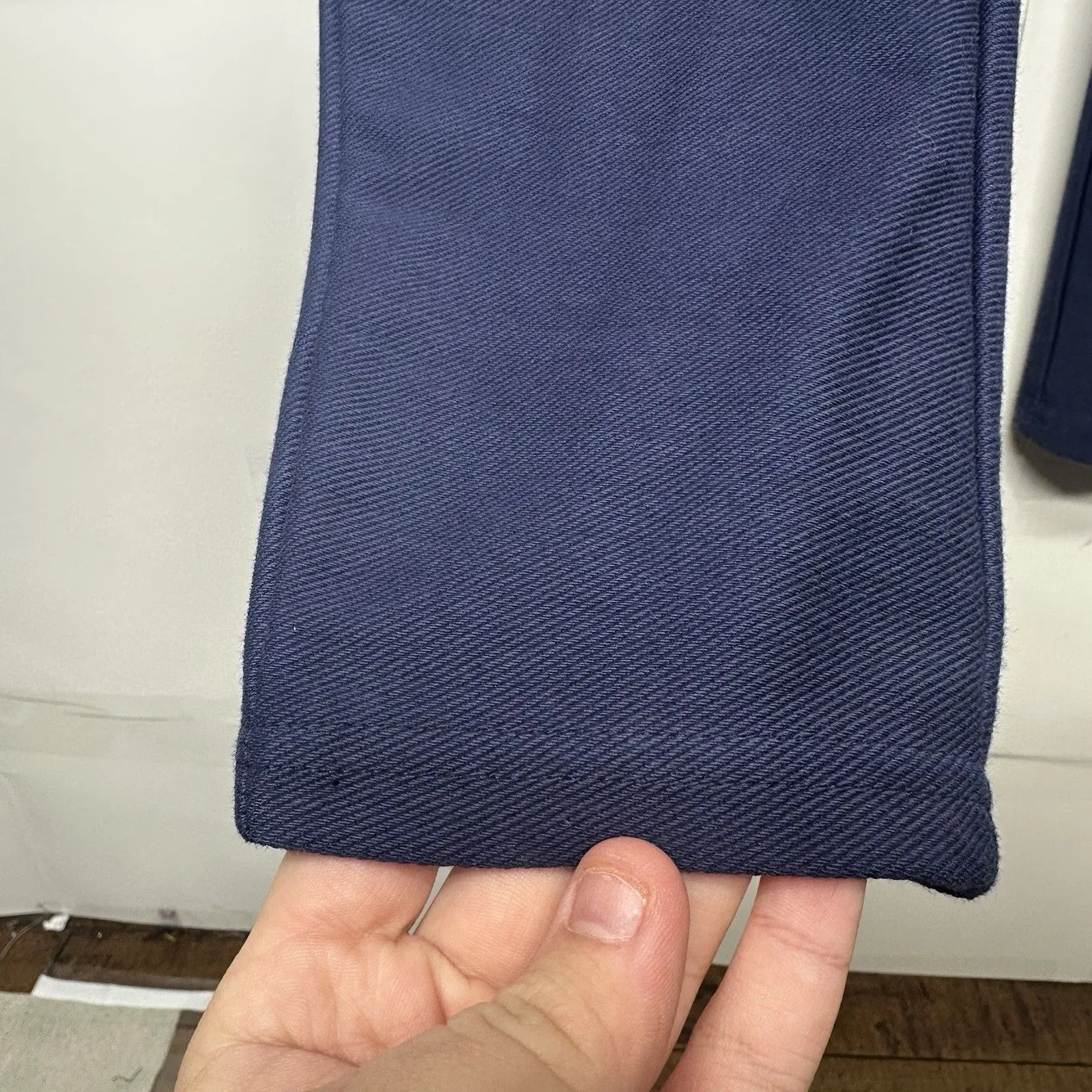 Michael Kors Legging Pants Womens Small Dark Blue Mid Rise Pull On Fitted Skinny - Image 3