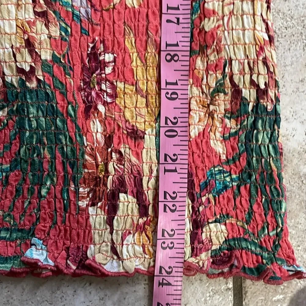 Farm Rio Lotus Floral Mini Dress In Floral Iza - Image 12