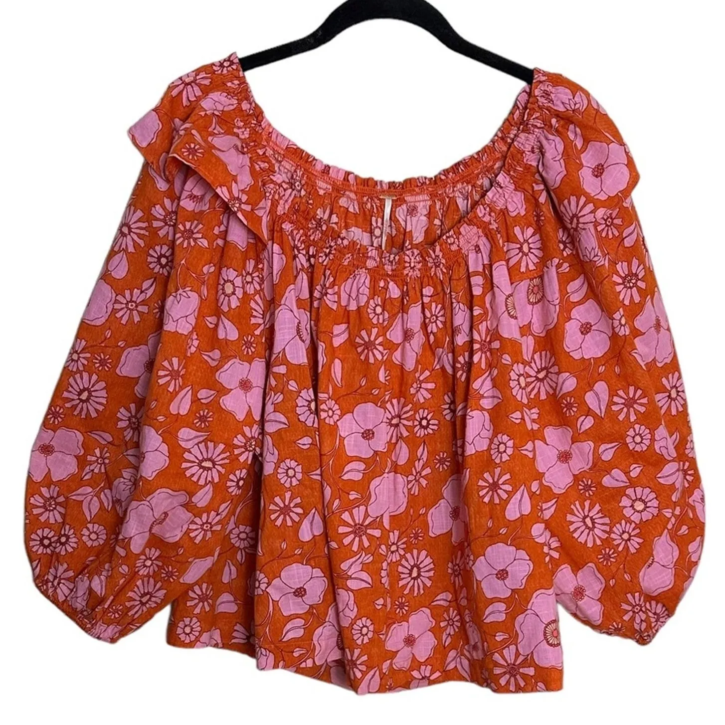 Free People Cotton Blouse - Image 4