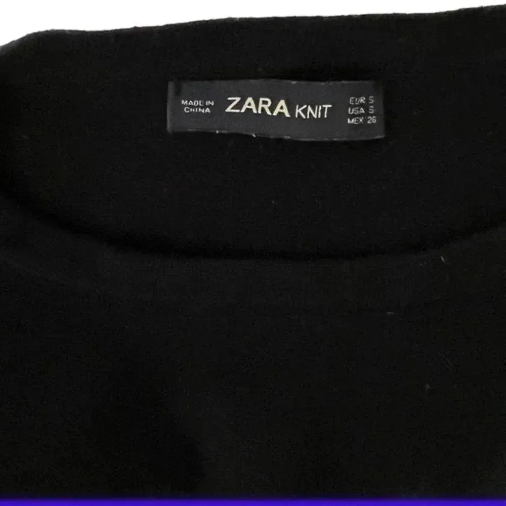 Zara Knit Embroidered mini Dress Sizes S‎ - Image 6