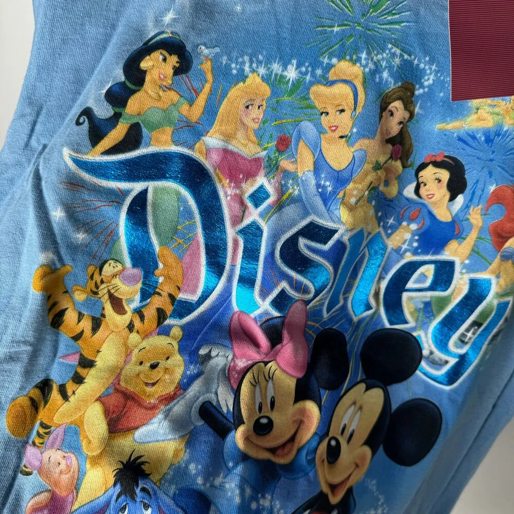 world Disney Character T-Shirt Florida Vintage Parks NWT Size Small - Image 4