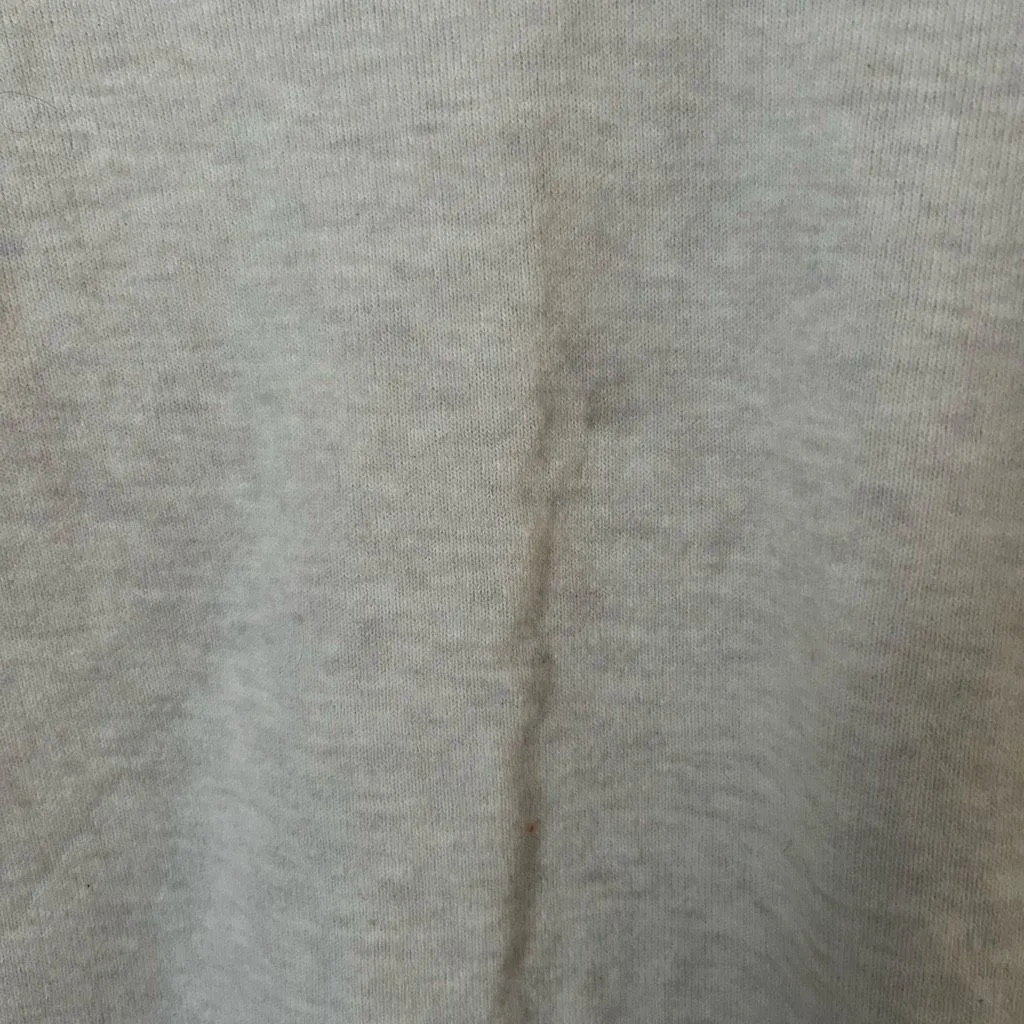 Athleta Cream Merino Wool V-Neck Sweater Size Small - Image 7