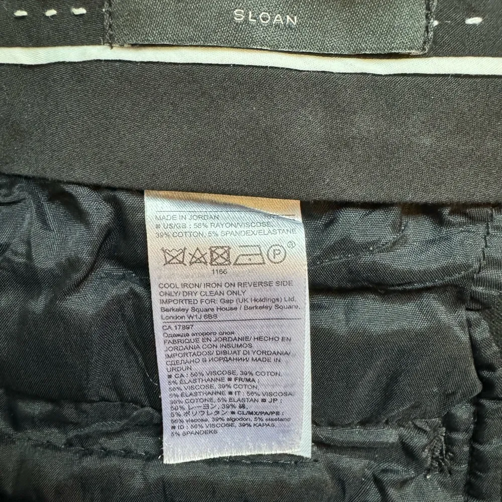 Banana Republic Sloan‎ black pant, size 6 - Image 4