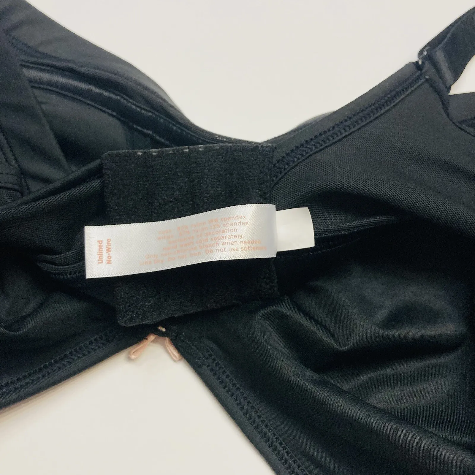 Cacique Cool Bliss Unlined No Wire Bra Breathable Mesh Panel Size 36DD Black NWT - Image 12