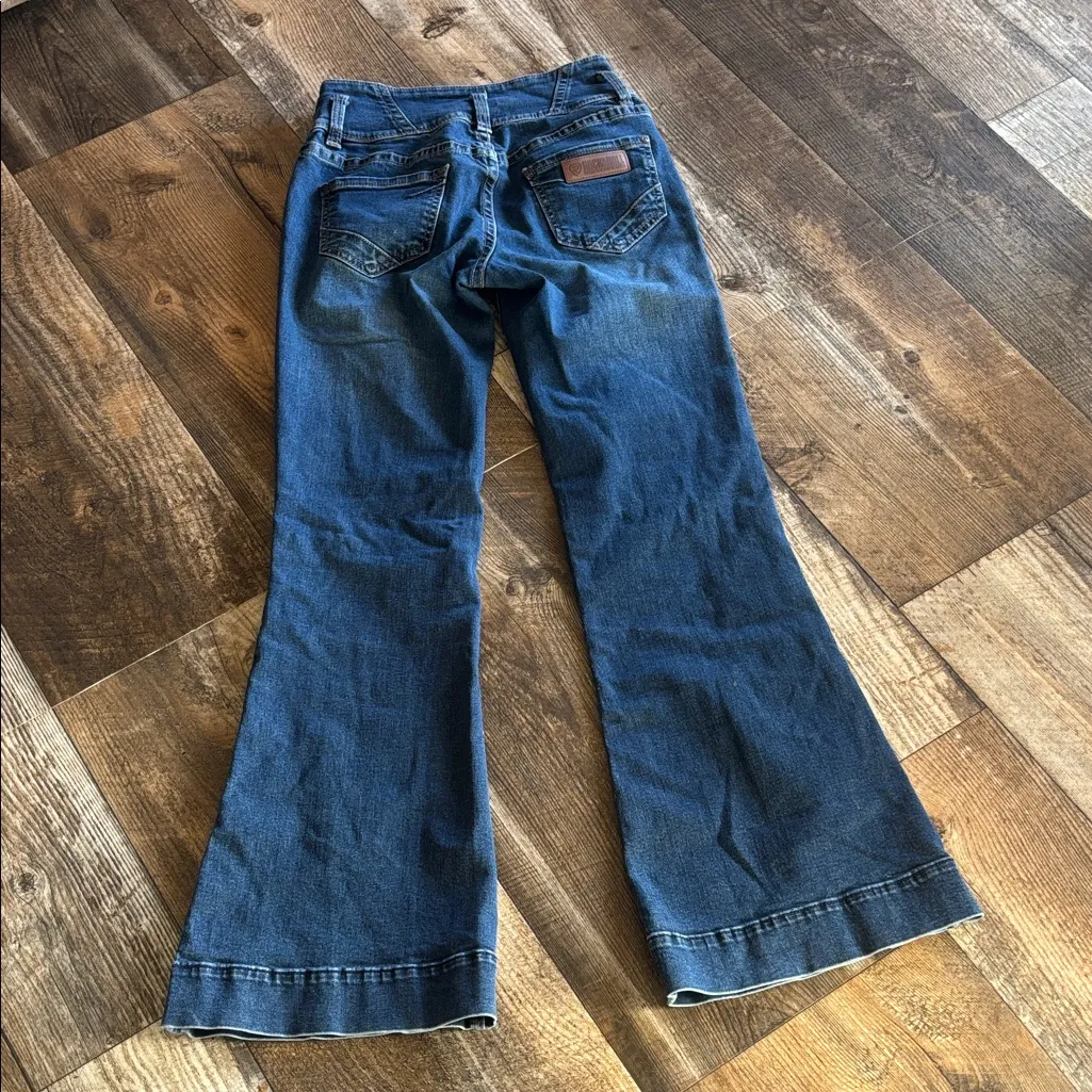 Rock & Roll Cowgirl High Rise Trousers size 25 - Image 3