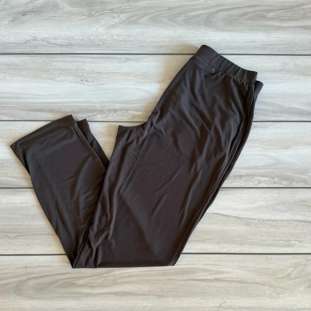 Susan Graver  Pull On Pants Brown Small NWOT - Image 3