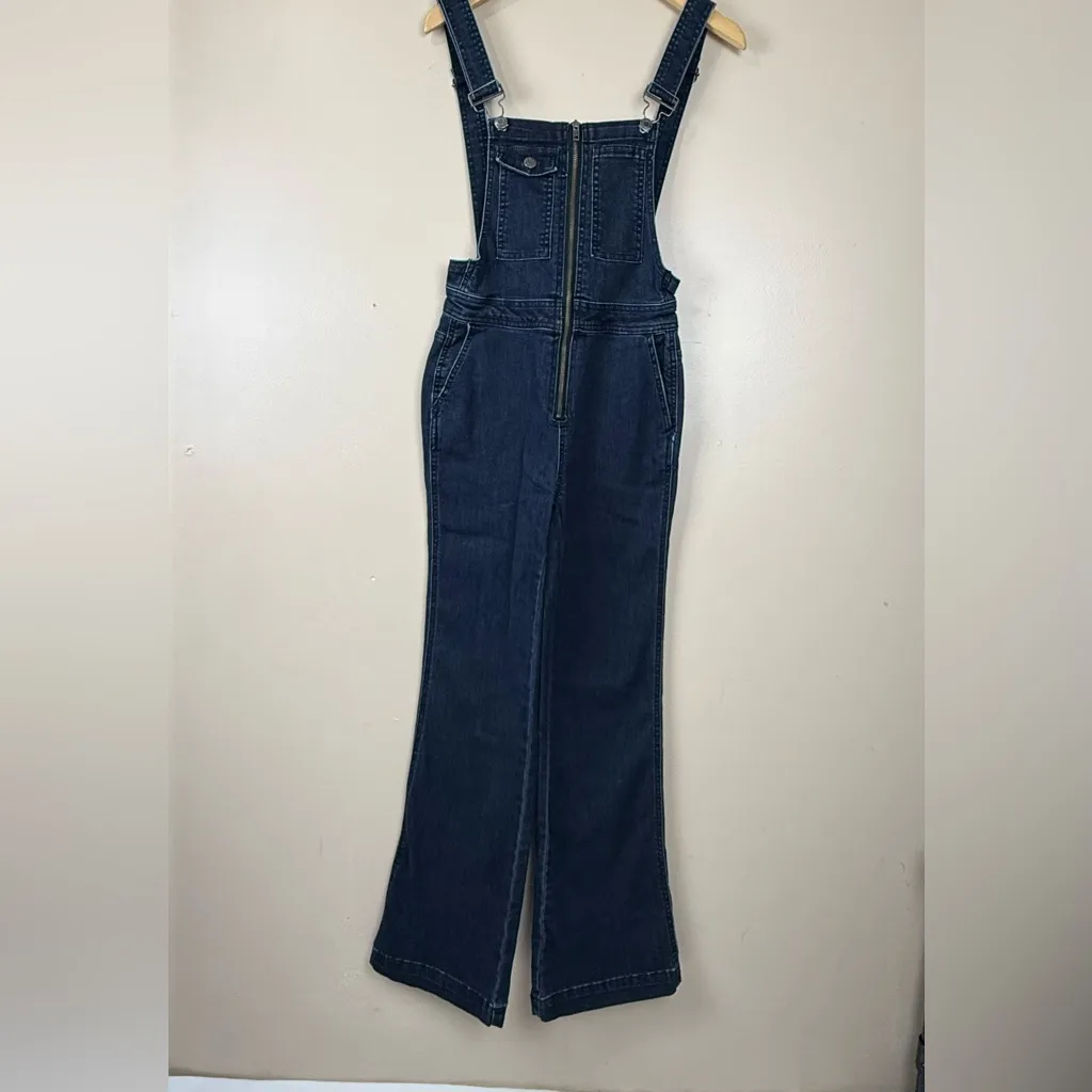 Vanilla Star Dark Blue Women's Jeans Overalls. Size XSmall - Image 2