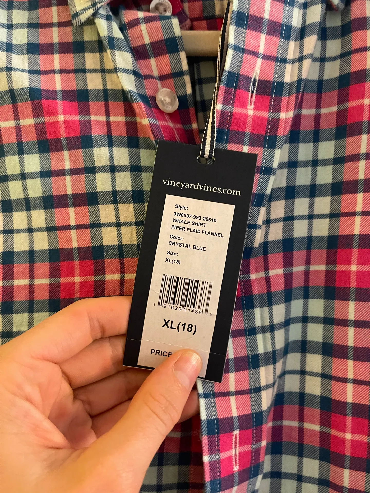 Vineyard Vines Button Down Plaid Shirt / Flannel - Image 5