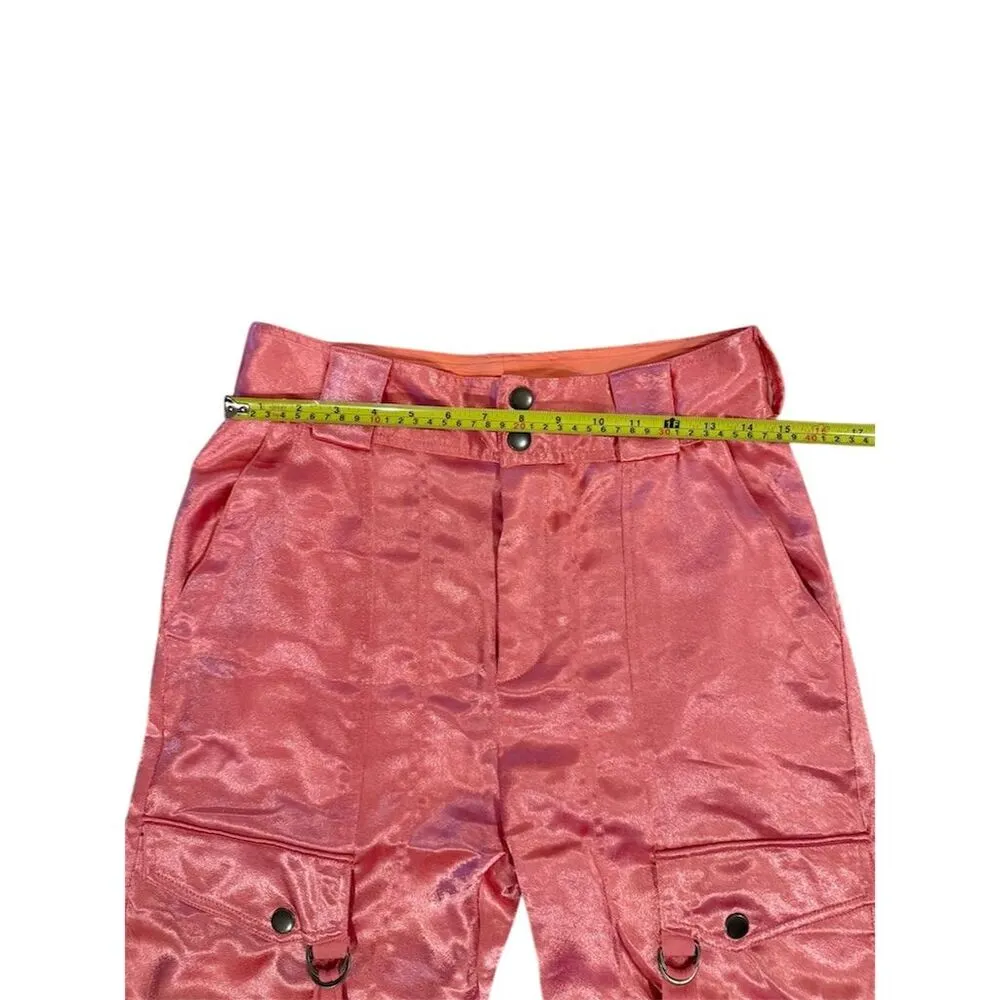 Free People Tried to tell you Cargo Pants Size 2 Casual Knot Hem - Image 4