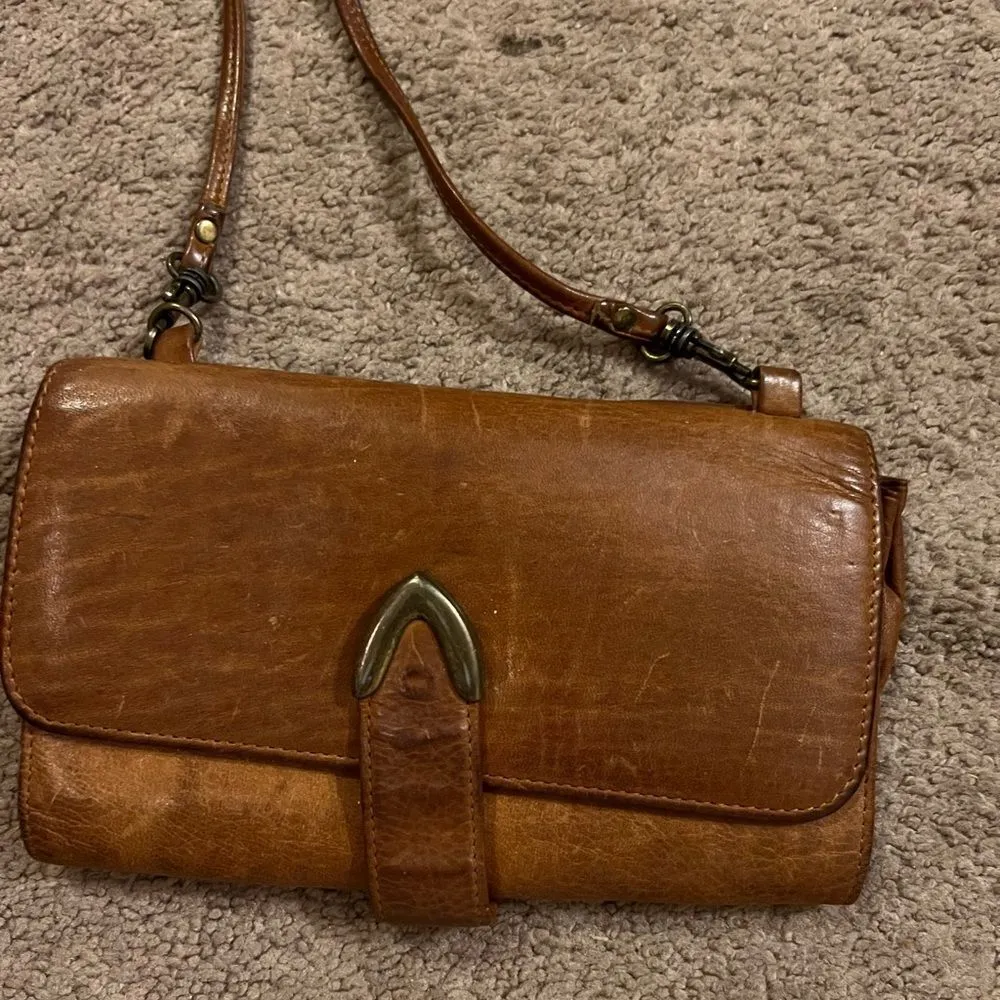Vintage Boulder ridge crossbody Brown - Image 9