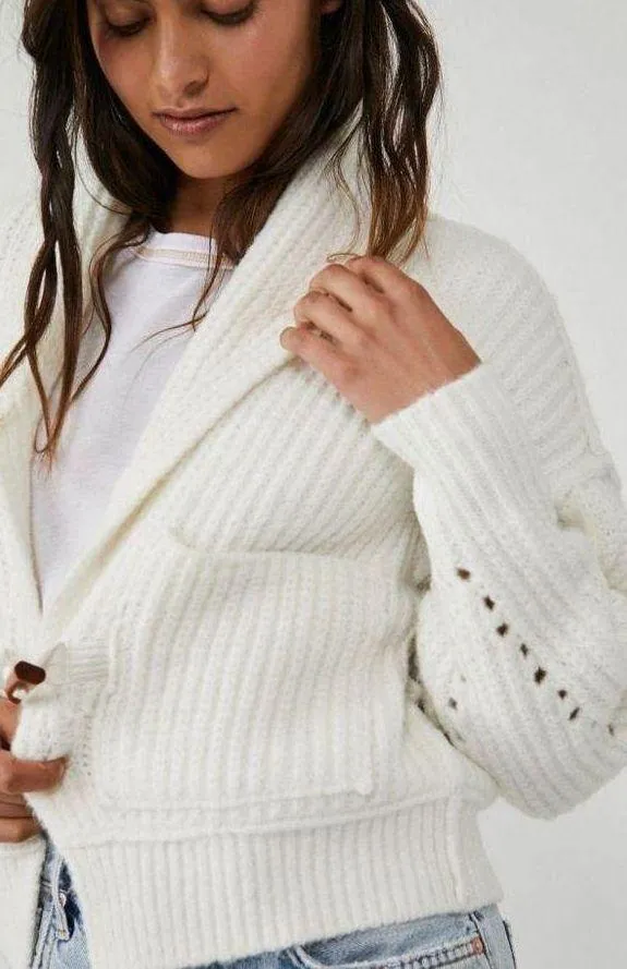 Free People Jackson Knit Cardigan - Image 3