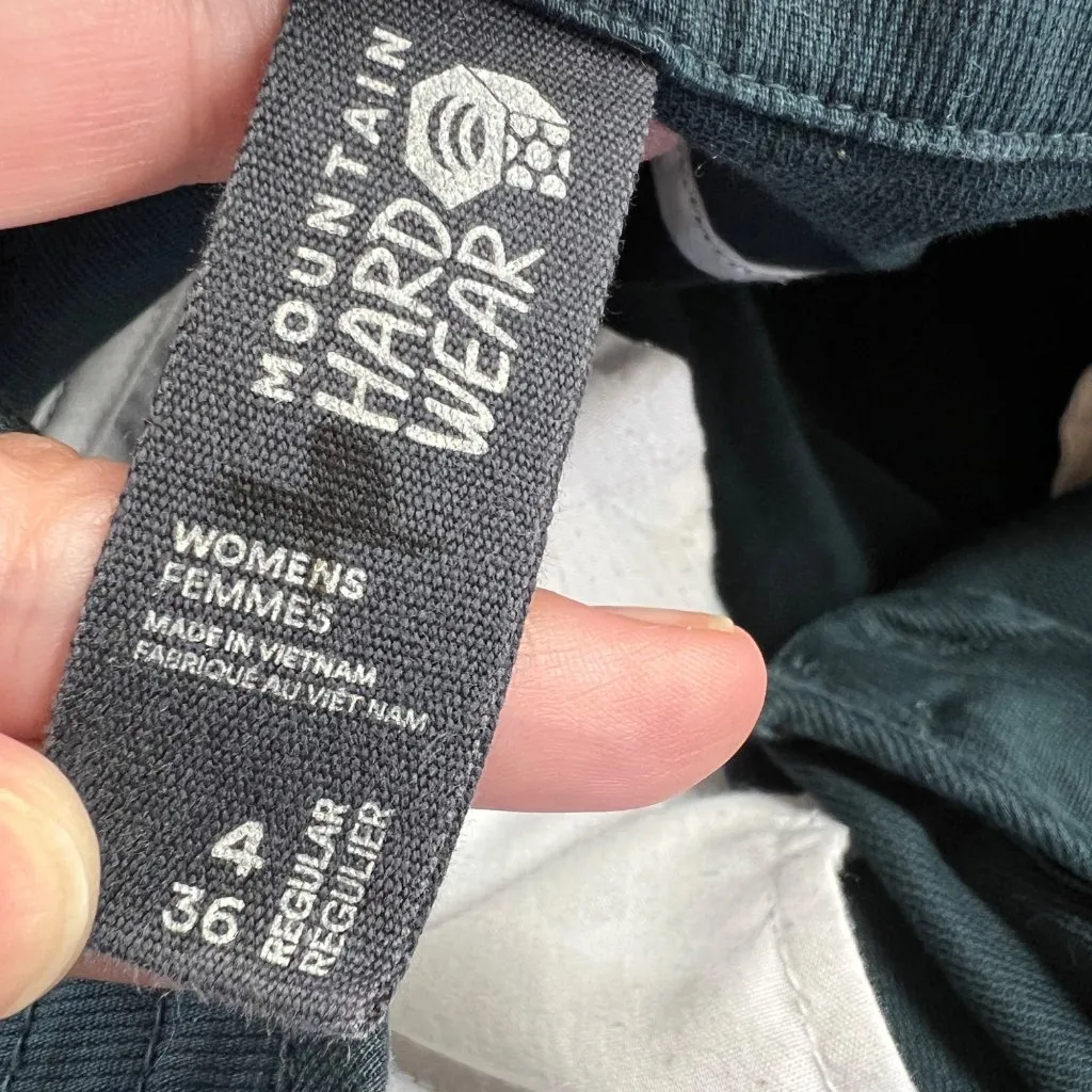 Mountain Hardwear Kentro Womens Active Pants Teal Blue Size 4 - Image 9