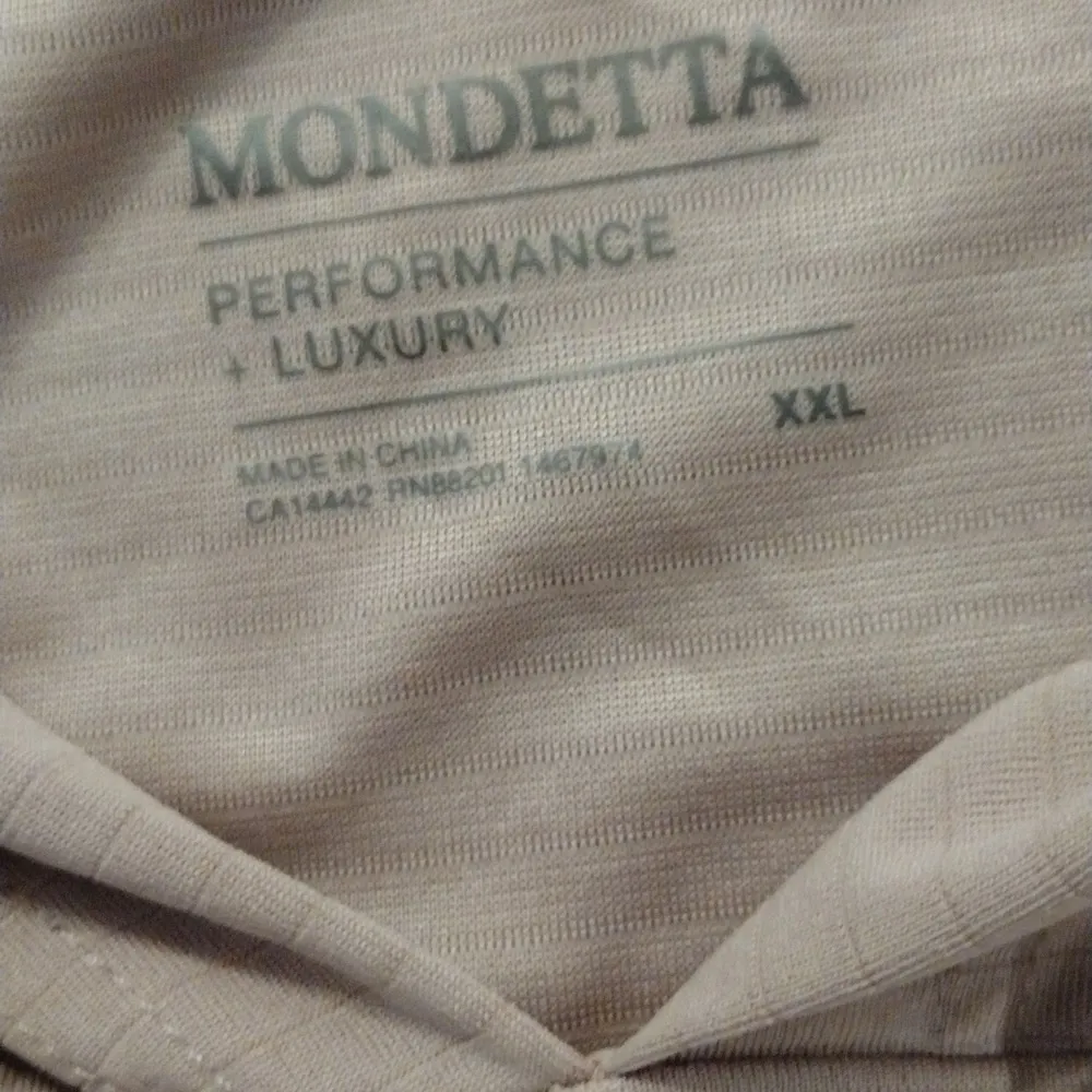Mondetta Performance Hoodie SIZE XXL - Image 2