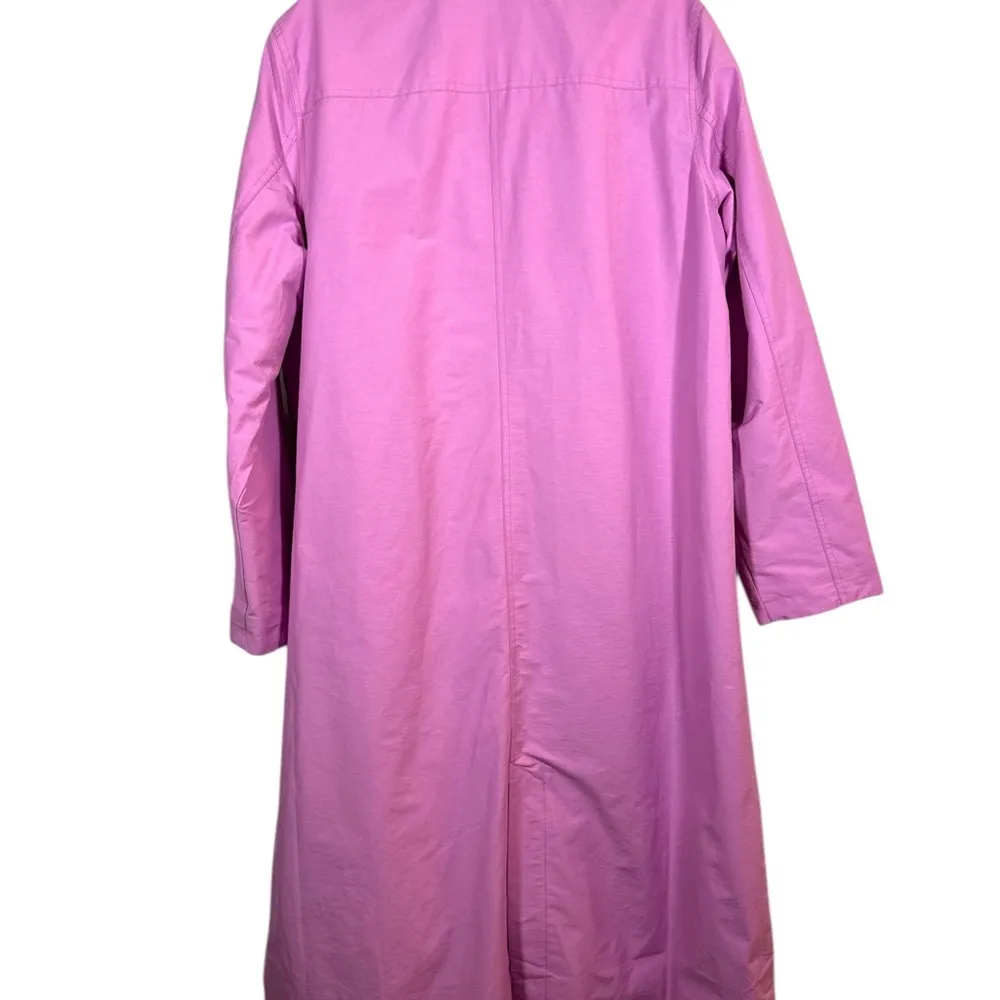 Amazon Pink Trench Coat Lightweight Water-Resistant - Image 2