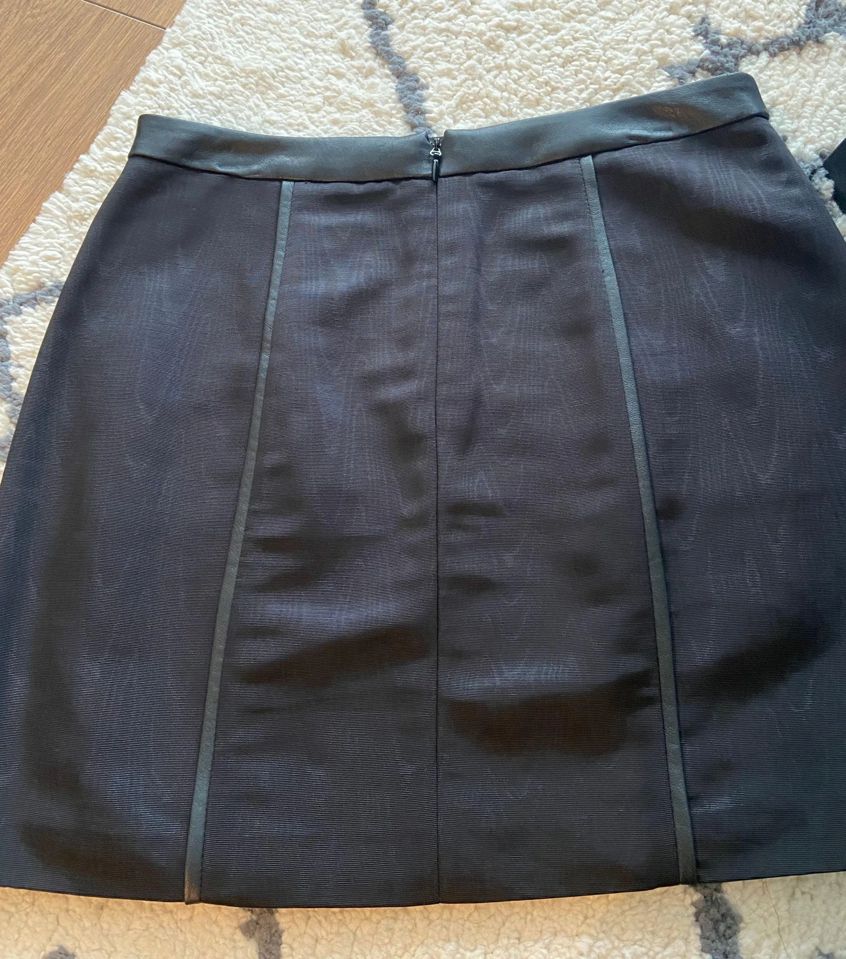 MAXAZRIA BLACK SKIRT IN SIZE MEDIUM - Image 2