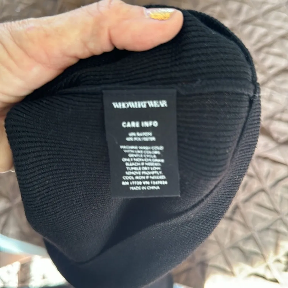 Who What Wear Black Sweatshirt Sweater extra small - Image 6