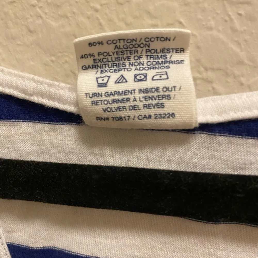 Victoria’s Secret Pink white and blue striped tank top - Image 2