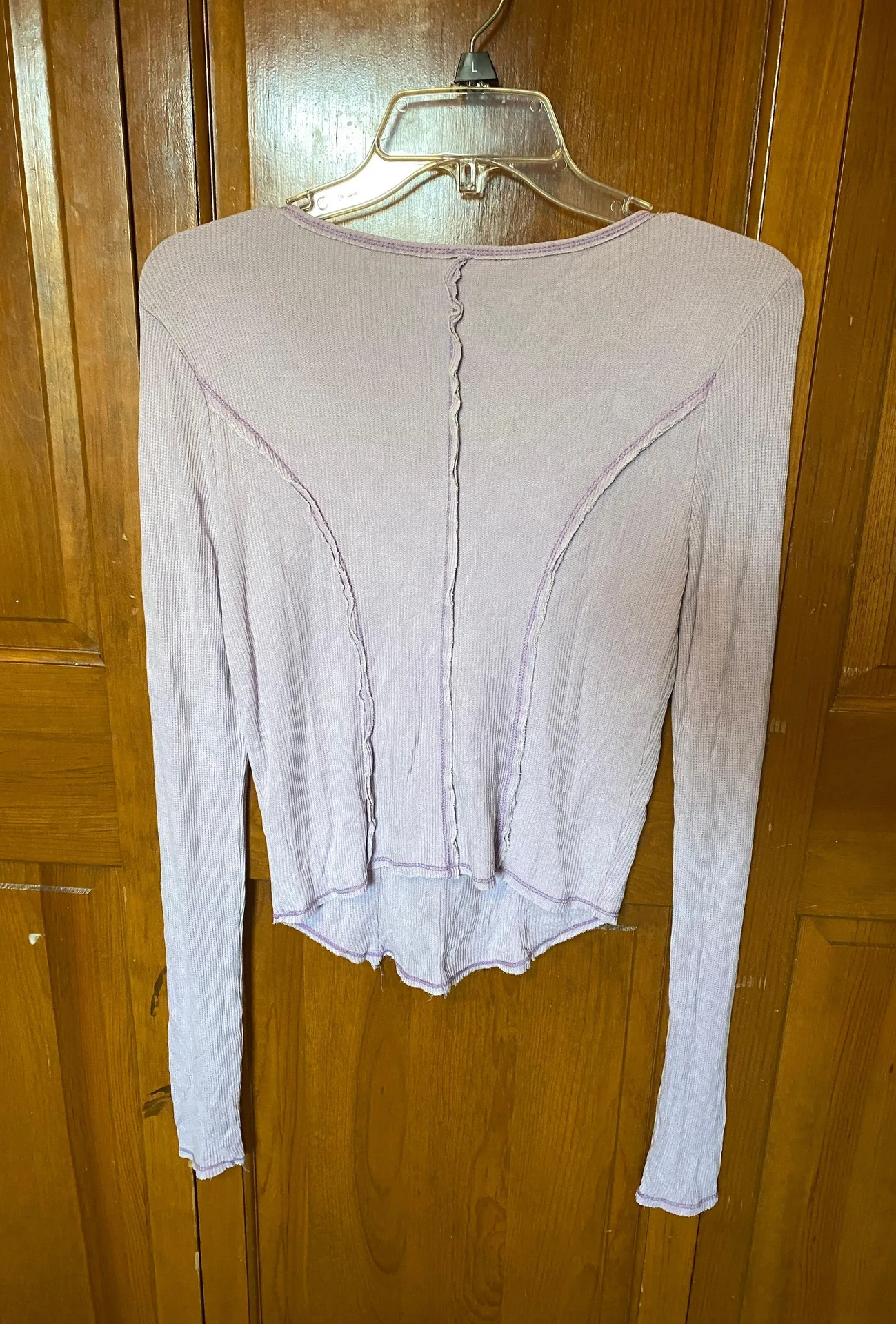 Out From Under Lilac Long Sleeve Top - Image 7