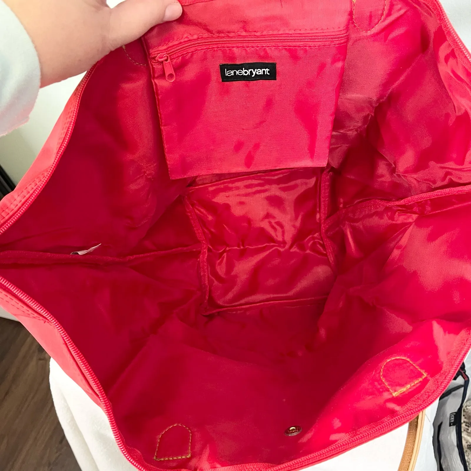 Lane Bryant Shoulder Hand Bag Red NWT - Image 7