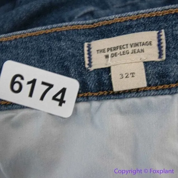 NEW Madewell‎ The Tall Perfect Vintage Wide-Leg Jean in Fairdale Wash, 32Tall - Image 13