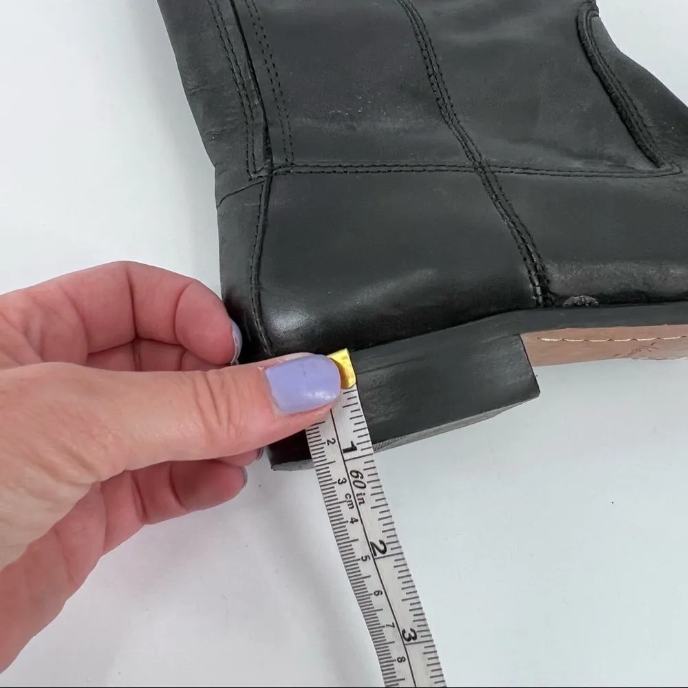 Kenneth‎ Cole Black Leather riding Boots Size 7.5 - Image 13