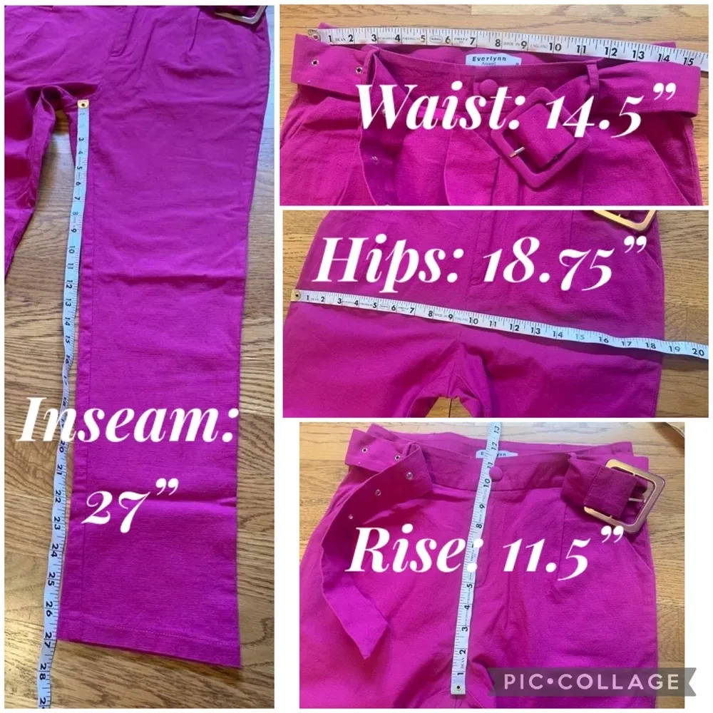 Two piece matching set outfit magenta size M Size M - Image 11