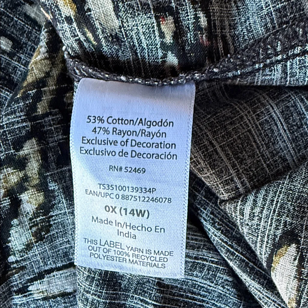 Terra & Sky Ballon Sleeve Top - Image 10