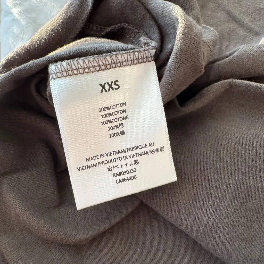 Essentials Tee Shirt Charcoal - Image 5