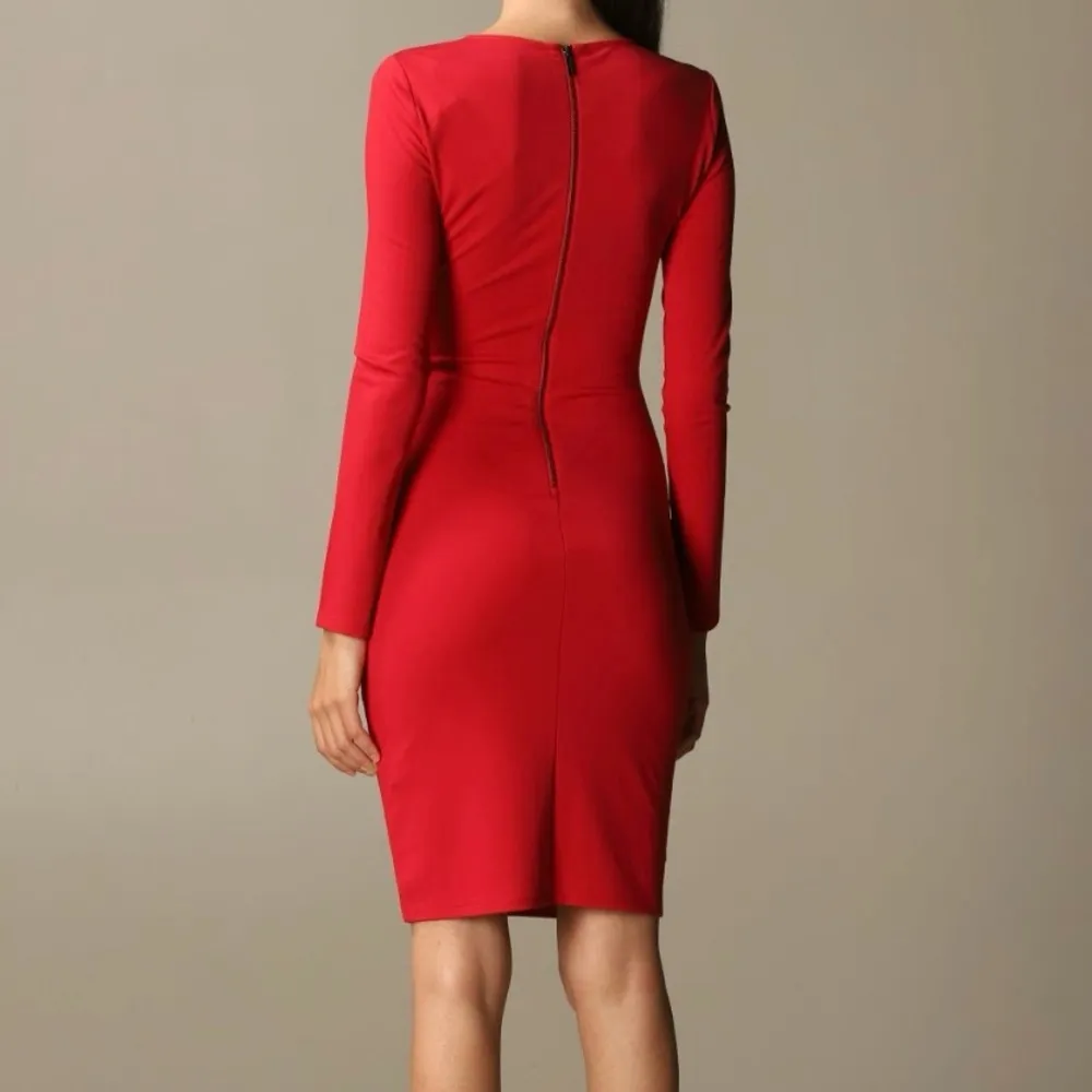Armani Exchange Women’s Red Mini Dress - Image 2