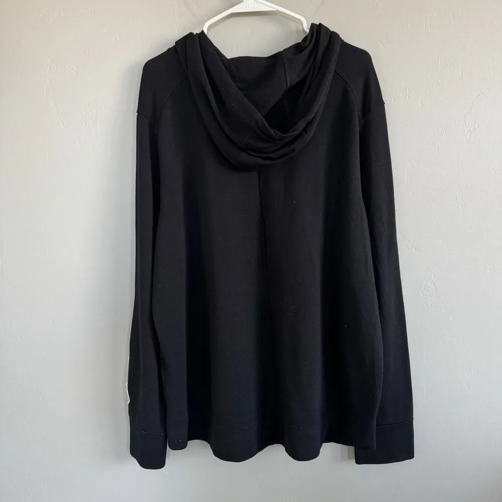 Winnie The Pooh Hoodie Woman’s XXL Black Christopher Robin Gives Pooh A Party - Image 3