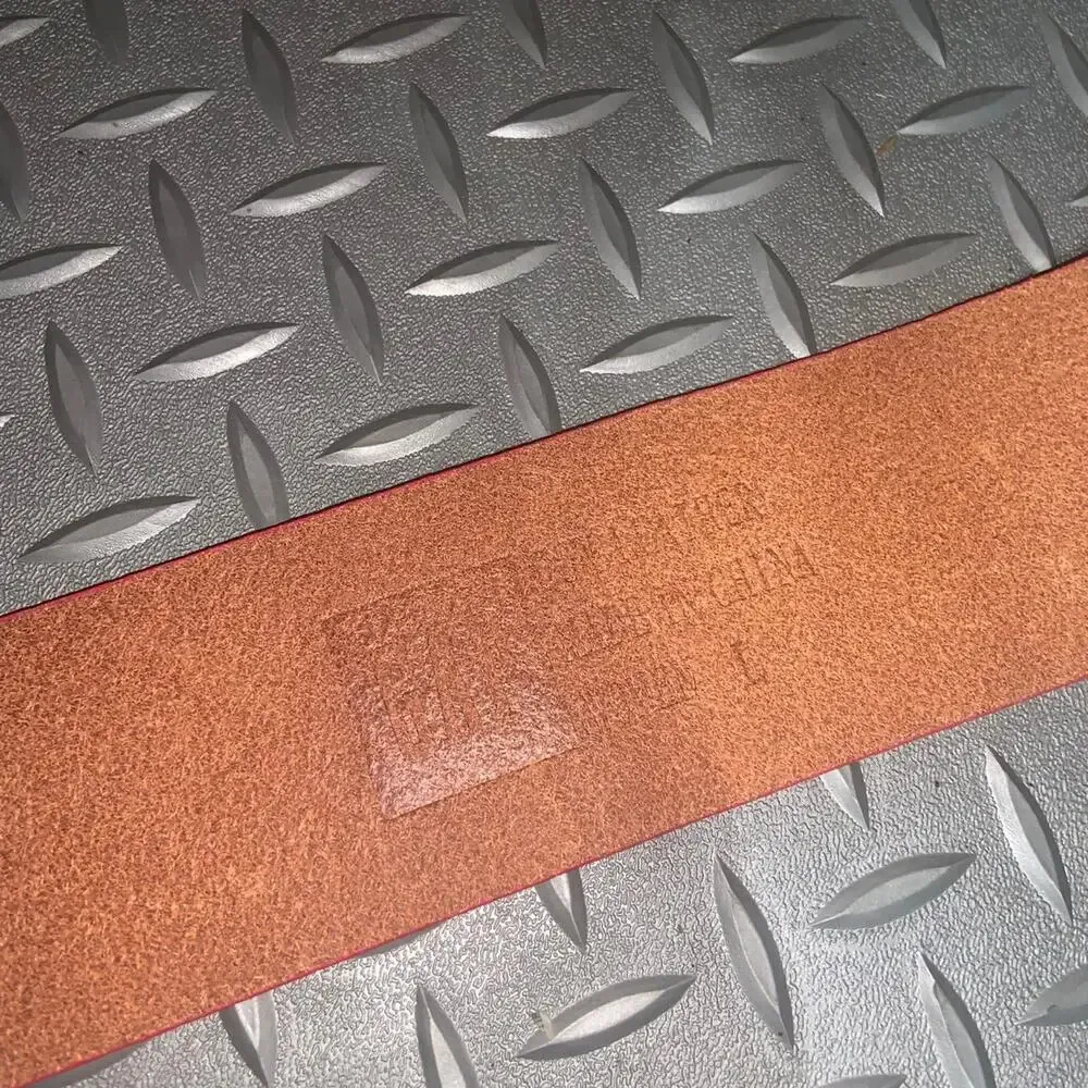 Y2k gap leather low rise coquette red loop belt boho spring leather classic - Image 4