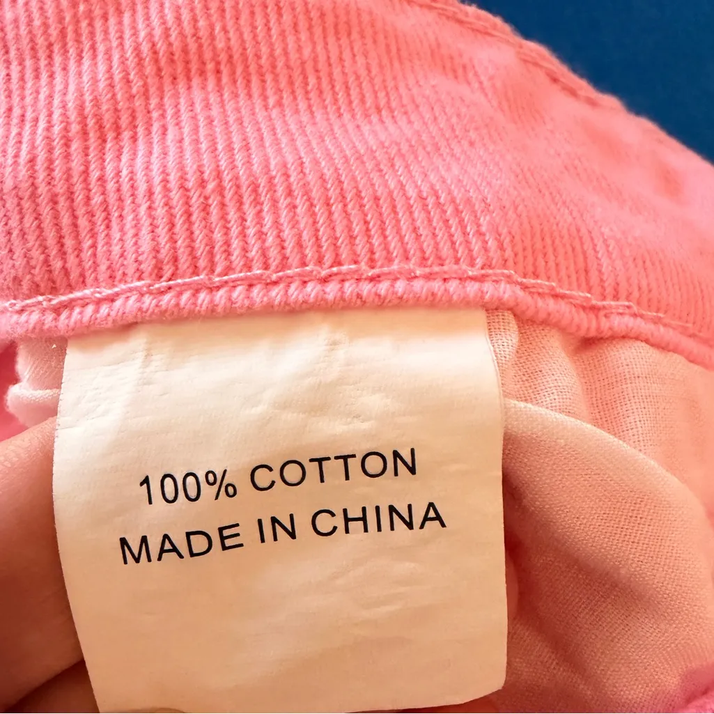 Princess Polly NWT High Waisted Pink Flared Jeans - Image 7