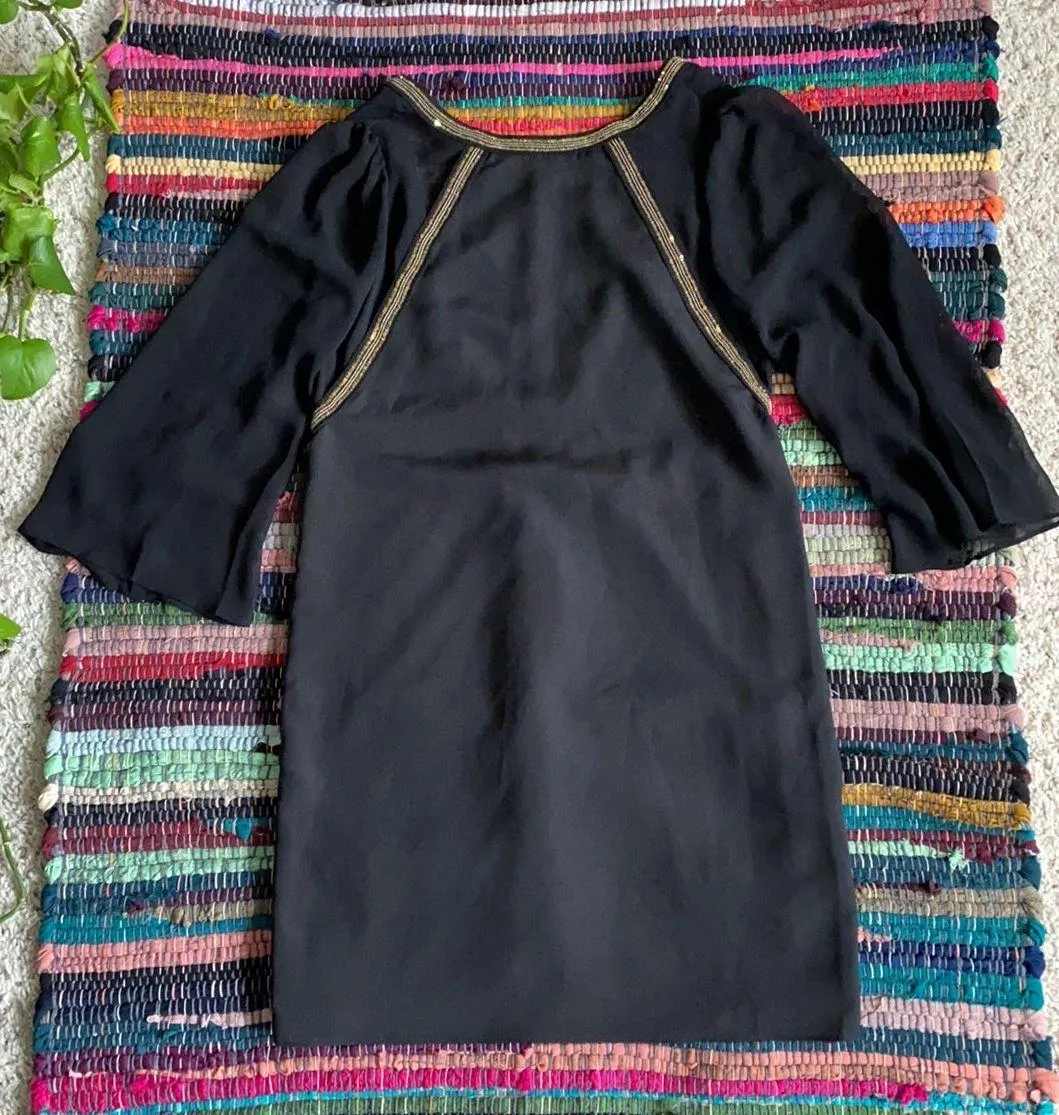 NWT  Black Cut Out Dress 0 - Image 2