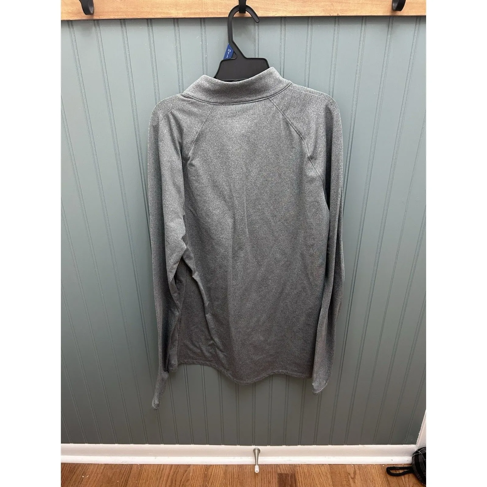 Under Armour Women's ColdGear‎ Athletic Gray 1/2-Zip Pullover, Size XL - Image 3