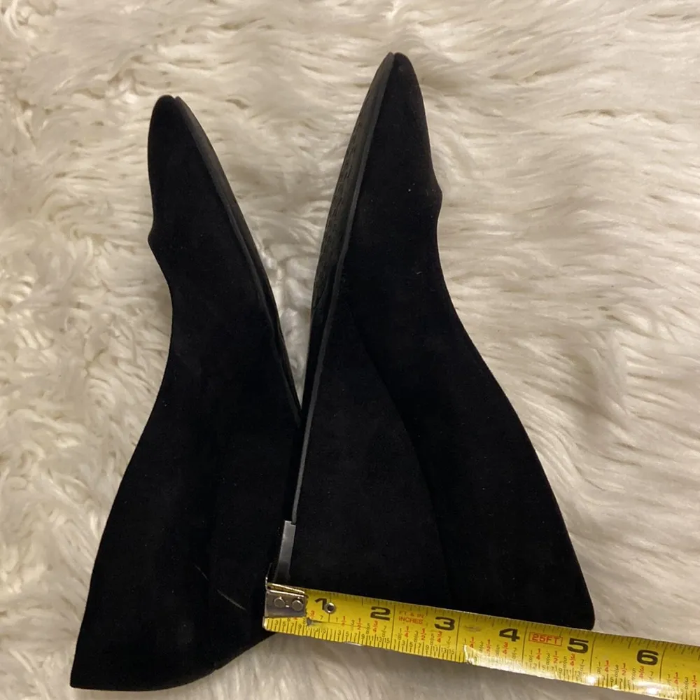 Kelly & Katie Wedged Shoes size 8.5 color black good condition see all photos - Image 9